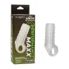 Liquid Silicone Reversible Penis Sleeve with Scrotum Ring
