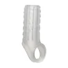 Liquid Silicone Reversible Penis Sleeve with Scrotum Ring