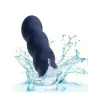 Cashmere Satin Swirl G-Spot Vibrator in Navy