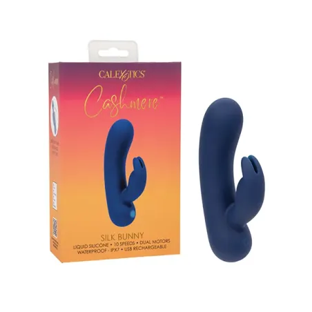 Cashmere Silk Bunny Rabbit Vibrator with Dual Motors