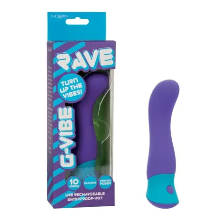 Rave Curved G-Spot Vibrator with 10 Speeds