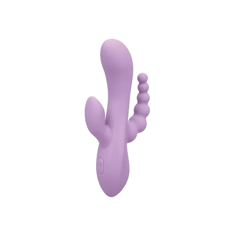 Flex Bend and Hold Triple Motor Rabbit Vibrator