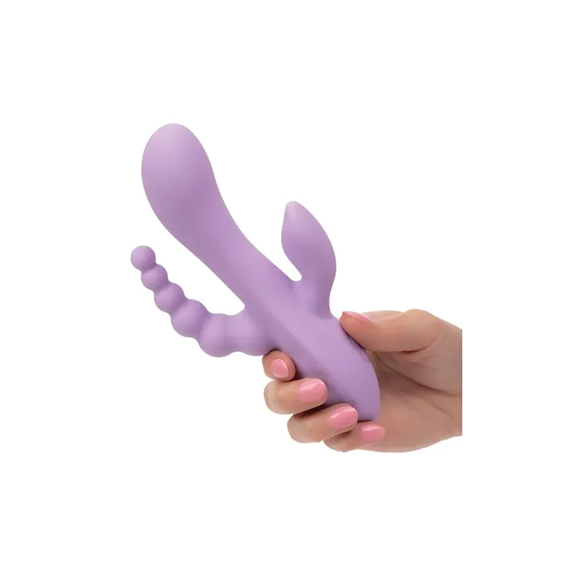 Flex Bend and Hold Triple Motor Rabbit Vibrator