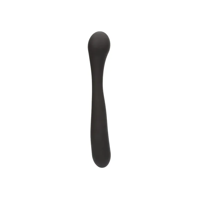 Dual-Ended Bendable Anal Probe in Black Silicone