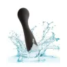 Dual-Ended Bendable Anal Probe in Black Silicone