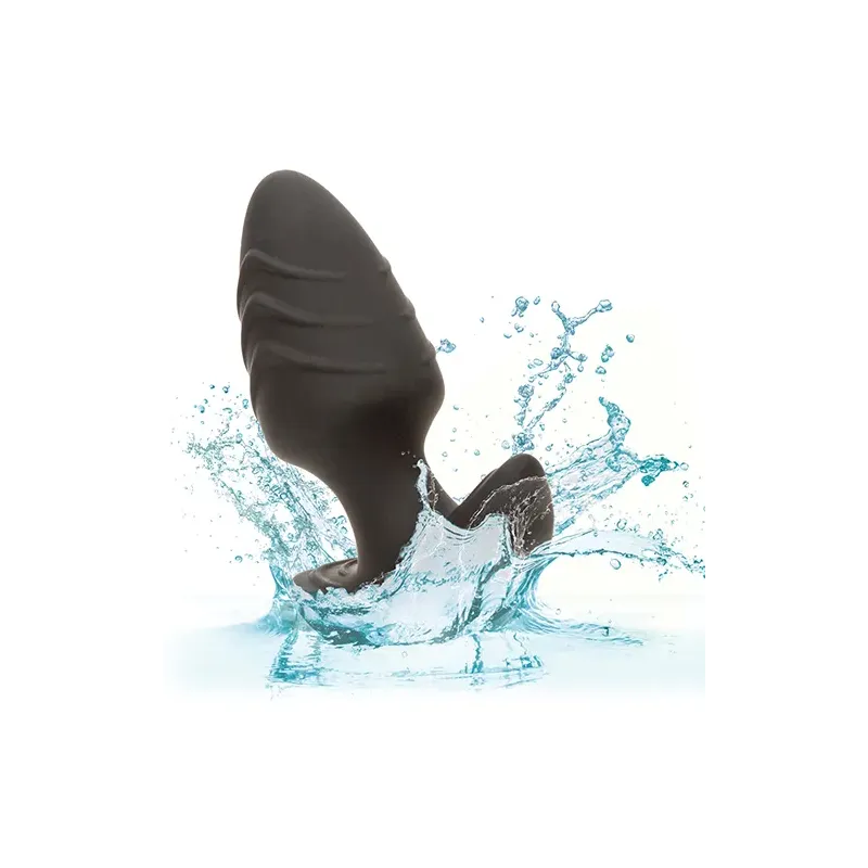 Rotating Vibrating Anal Probe with Rippled Texture