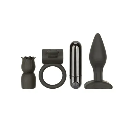 Allure Vibrator Kit with Bullet, Teaser, Couples Ring and Anal Probe