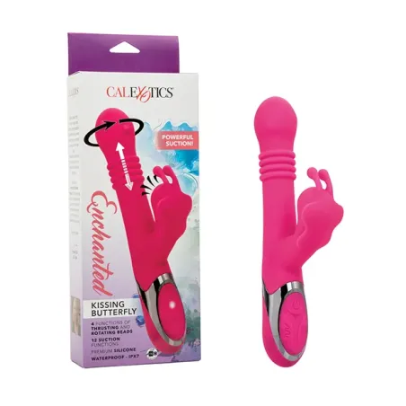 Butterfly Rabbit Vibrator with Sucking and Thrusting