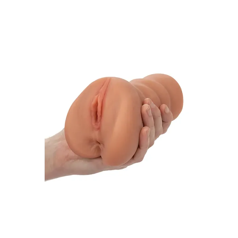 The Dominatrix Dual-Entry Stroker in Tan