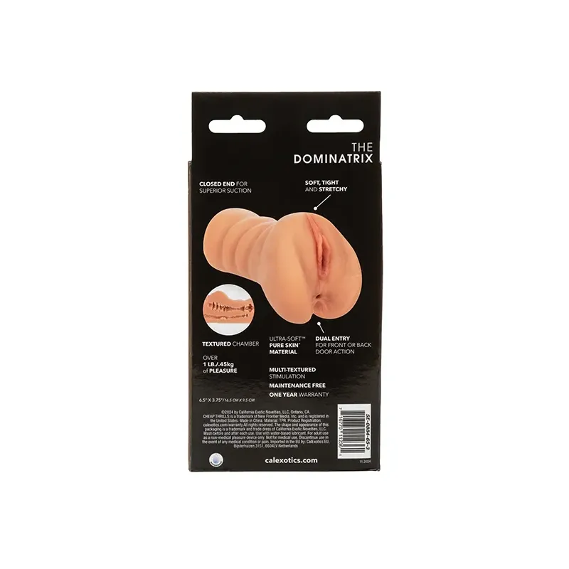 The Dominatrix Dual-Entry Stroker in Tan