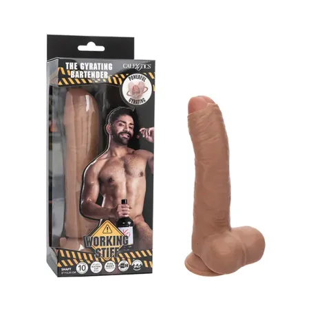 Working Stiff Gyrating Suction Cup Dildo