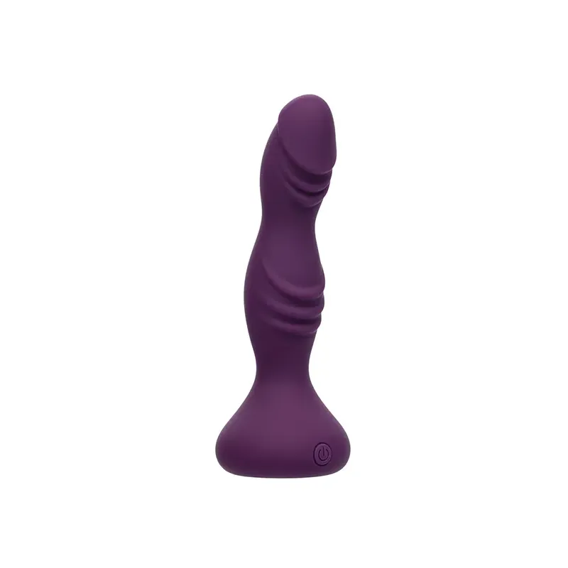 Deep Stud Vibrating Dildo with Dual Motors