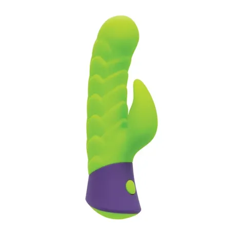 Rave Dragon G Rabbit Vibrator with Rippled Shaft