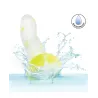 Glow Stick Star Silicone Dildo with Suction Cup