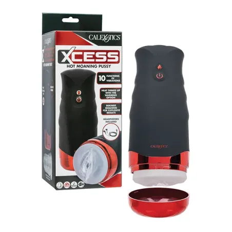 Vibrating Masturbator with Heat and Moaning Sound