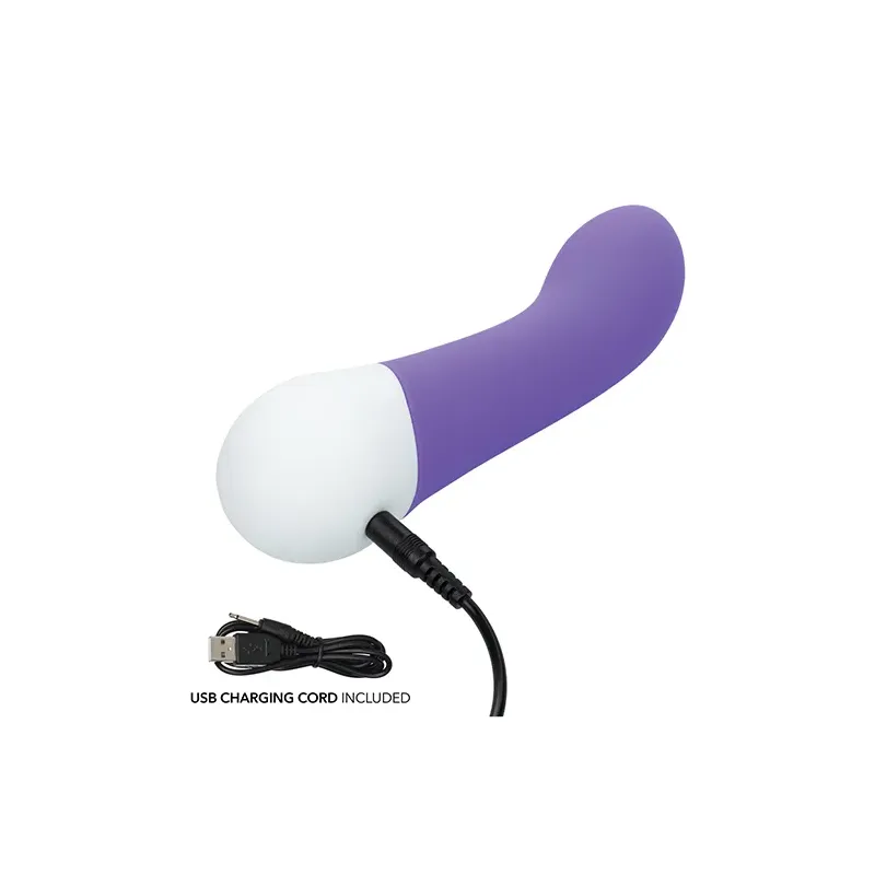 Rechargeable G-Spot Vibrator with Memory Chip and Travel Lock