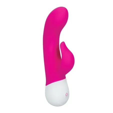 Rechargeable Dual Vibrator with Flickering Teaser