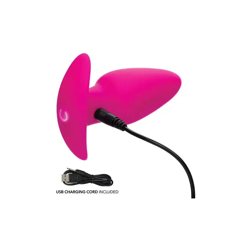 Rechargeable Tapered Vibrating Butt Plug with 10 Speeds