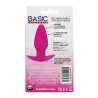 Rechargeable Tapered Vibrating Butt Plug with 10 Speeds