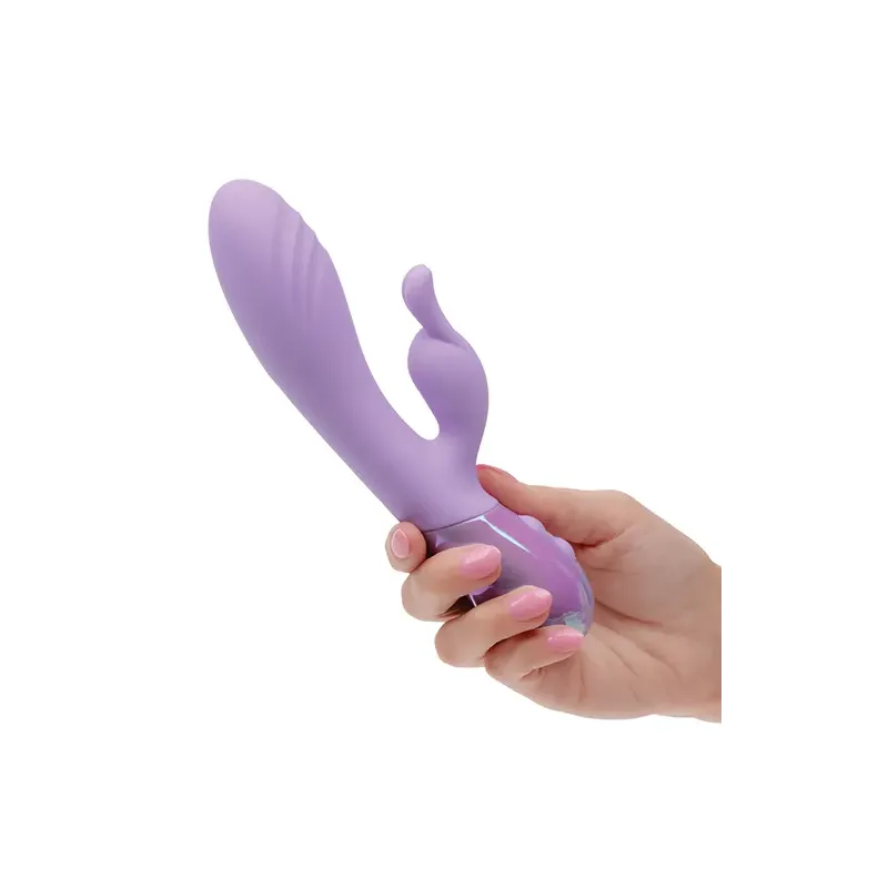 Aura Dual Bunny Rabbit Vibrator with Flickering Ears