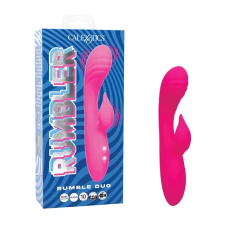 Rumble Duo Rabbit Vibrator with Flickering Teaser