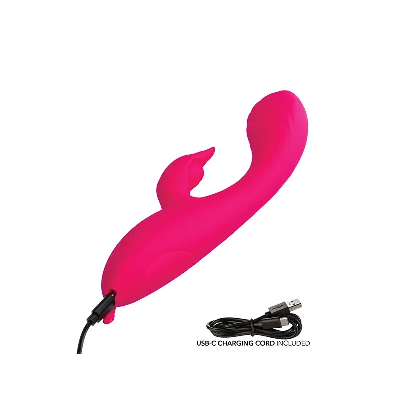 Rumble Duo Rabbit Vibrator with Flickering Teaser