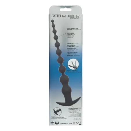 Rechargeable Vibrating Anal Beads with 10 Speeds
