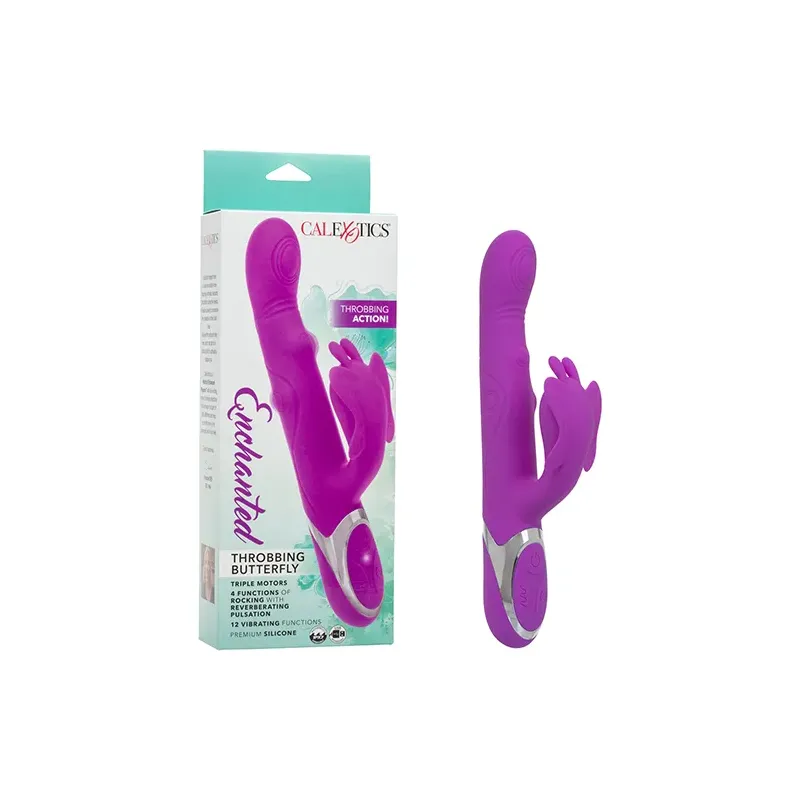 Rabbit Vibrator with Triple Motors and G-Spot Rocking