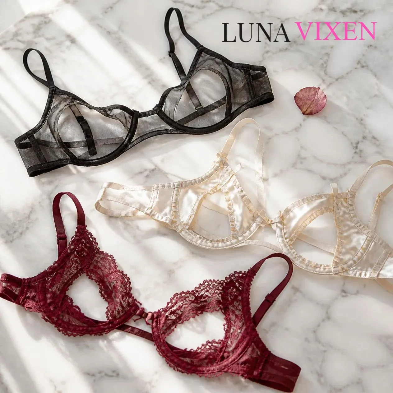 Open Cup, Peek-a-Boo and Cupless Bras: What They Are and How They Fit